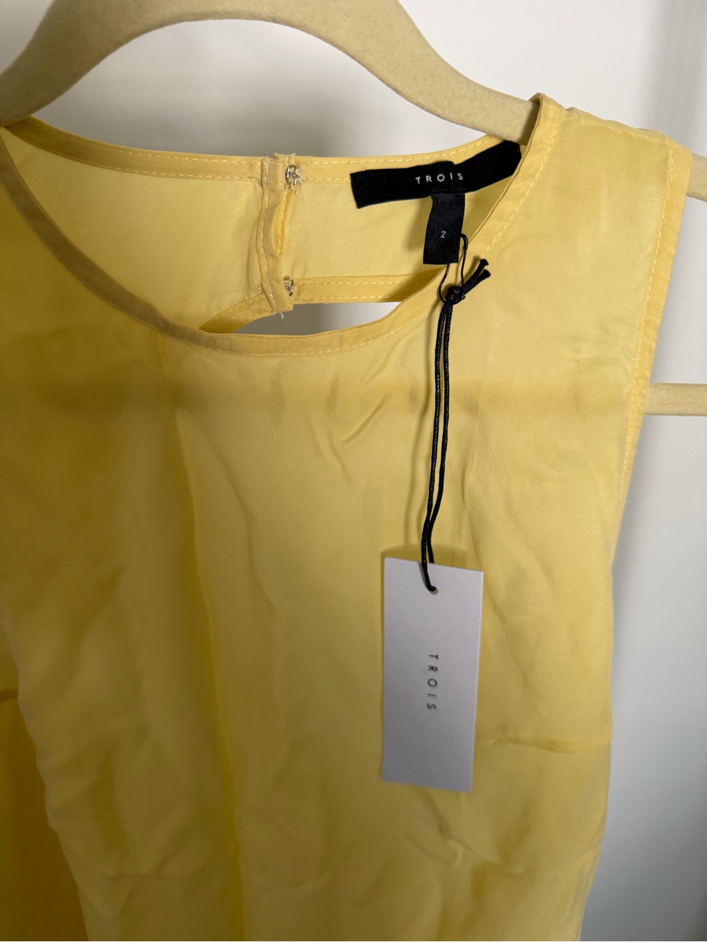 Sleeveless Lemon Maxi Dress - Trois The Label Mazzy Dress - Nwt — image 4 of 6